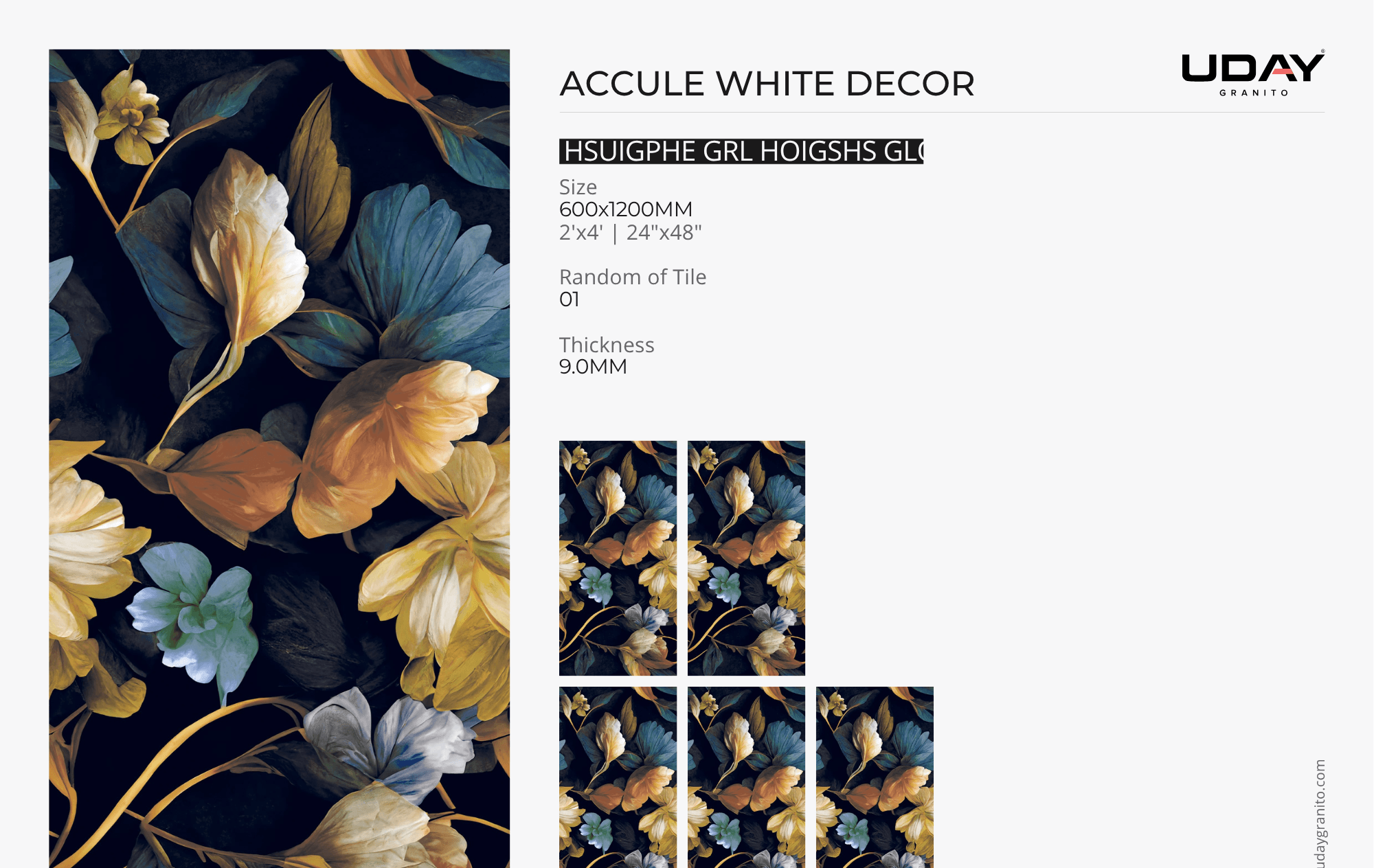 ACCULE WHITE DECOR